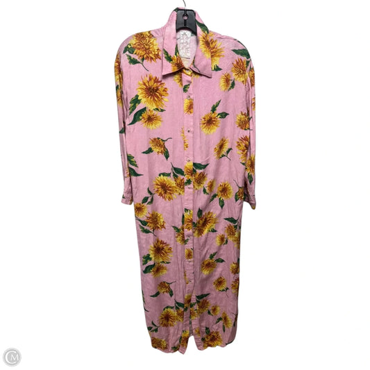 Dress Casual Maxi By Sadie & Sage In Floral Print, Size: Xs