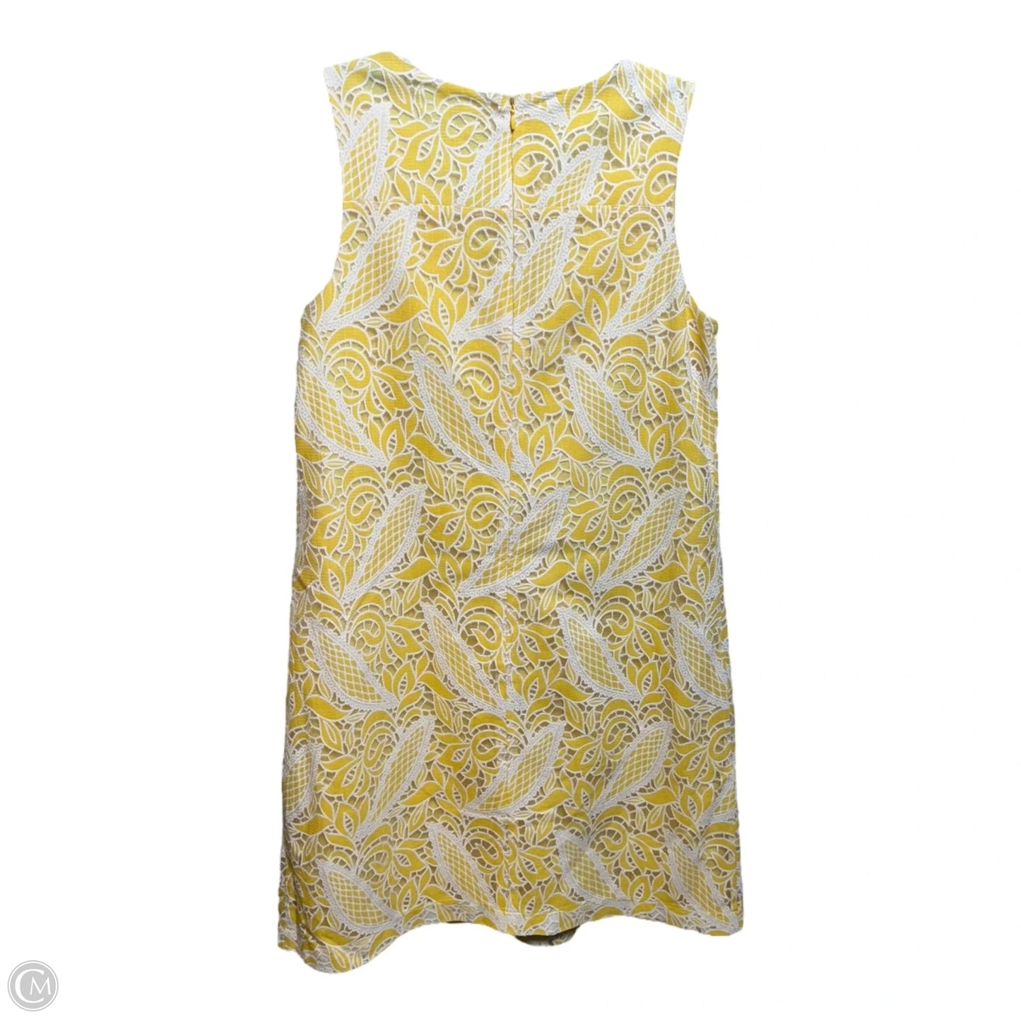 Dress Casual Short By Loft In Yellow, Size: 4