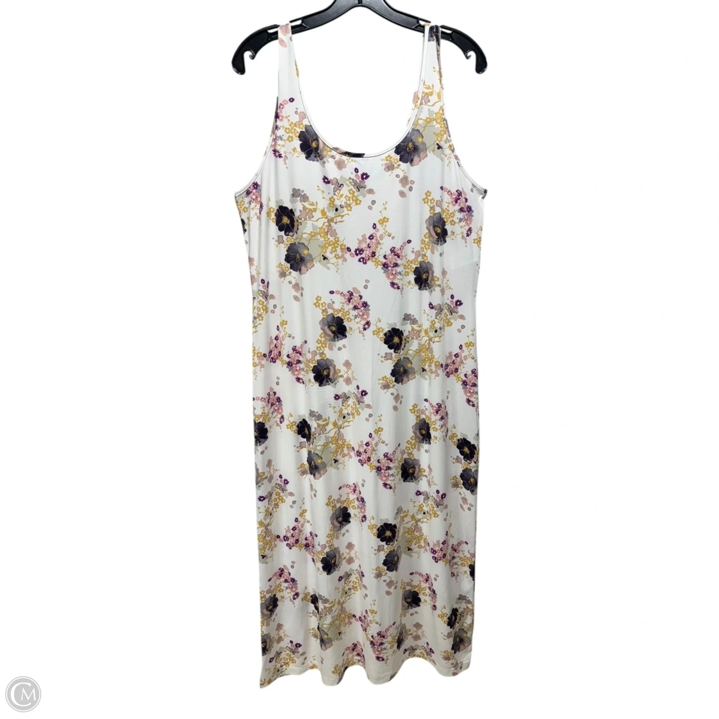 Nightgown By Natori In Floral Print, Size: L