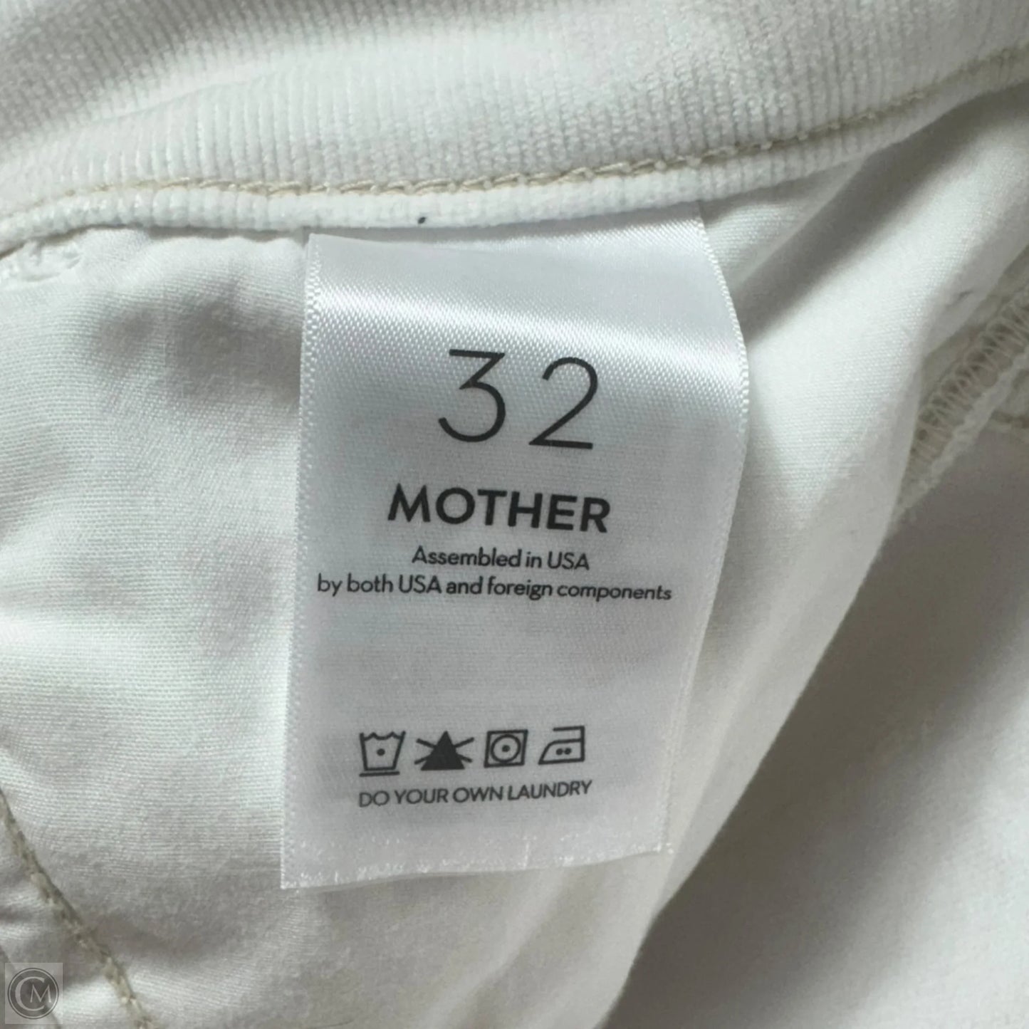 Pants Corduroy By Mother In White, Size: 14