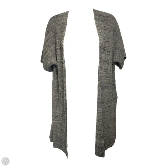 Sweater Cardigan By Eileen Fisher In Taupe, Size: Xxs