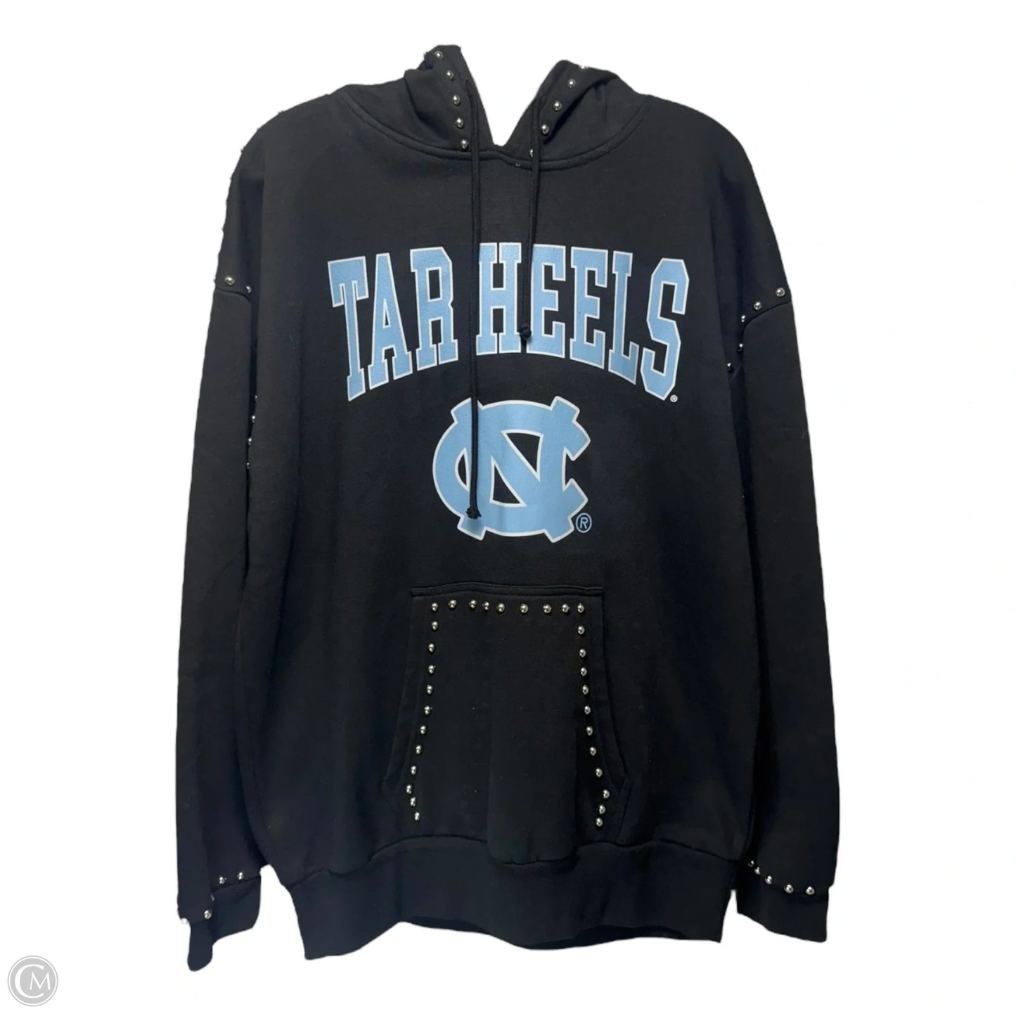 Tarheels Hoodie Sweatshirt By Gameday Couture In Black, Size: L