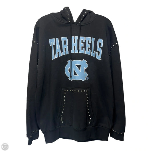 Tarheels Hoodie Sweatshirt By Gameday Couture In Black, Size: L