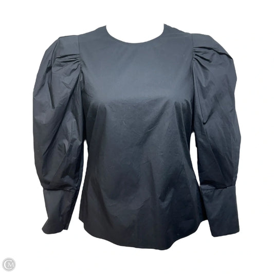 Top Long Sleeve Designer By Rebecca Minkoff In Black, Size: L