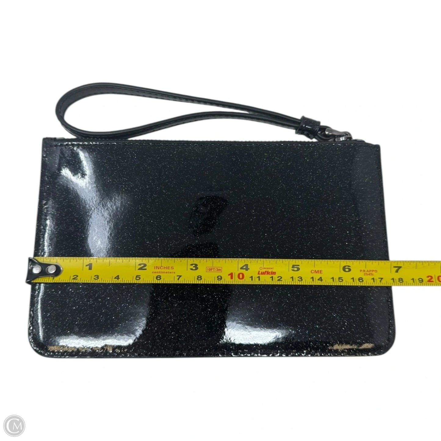 Patent Sparkly Wristlet Designer By Coach, Size: Small