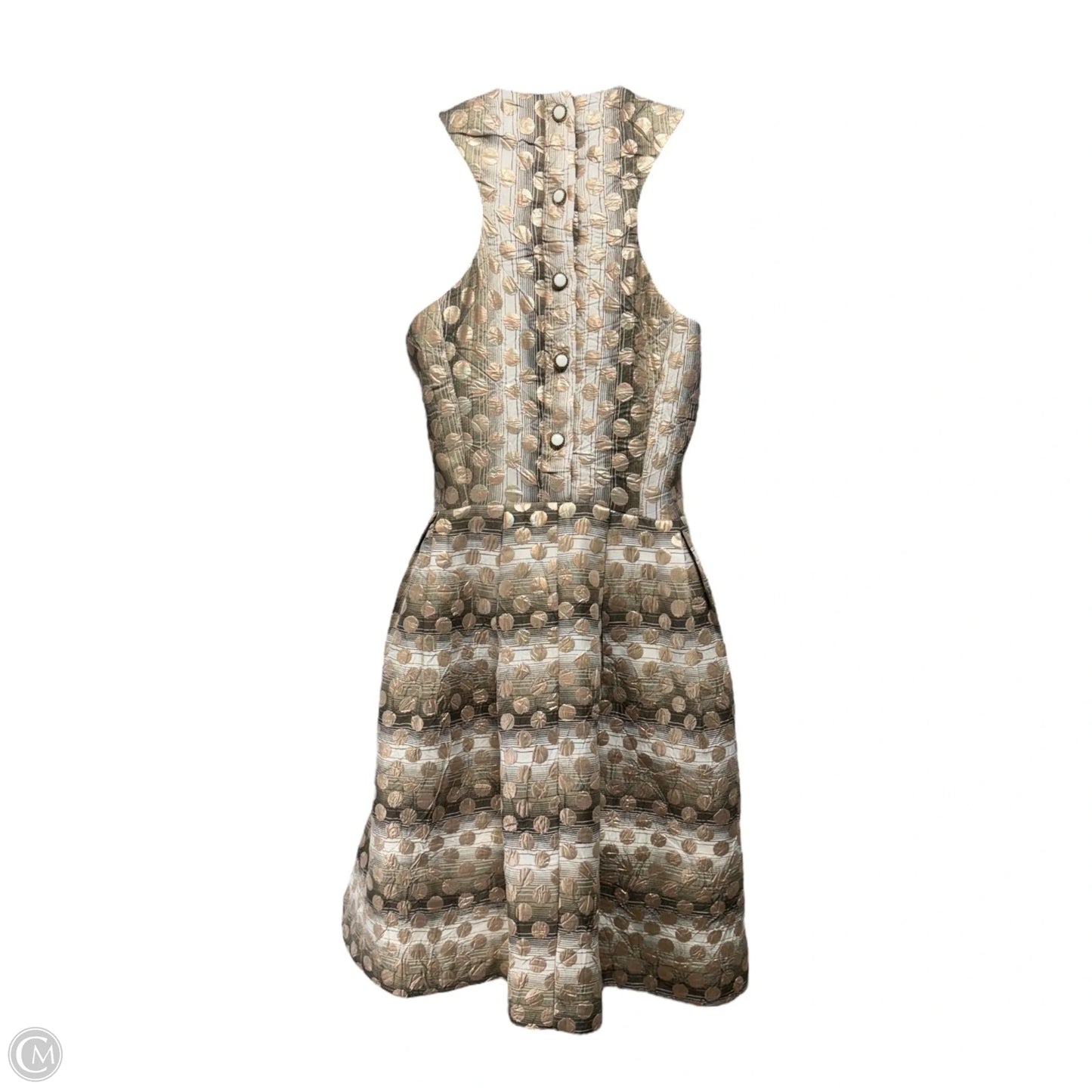 Dress Party Short By Hunter Dixon  In Polkadot Pattern, Size: 2