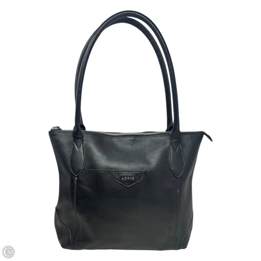 Pebbled Leather Tote By Lodis, Size: Medium