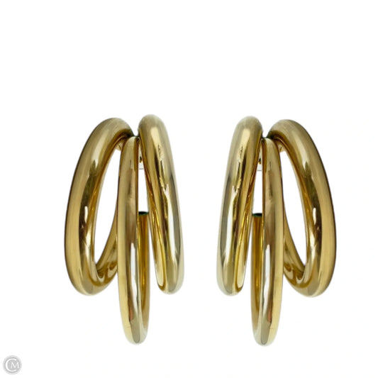 Triple Hoop Earrings By Unbranded