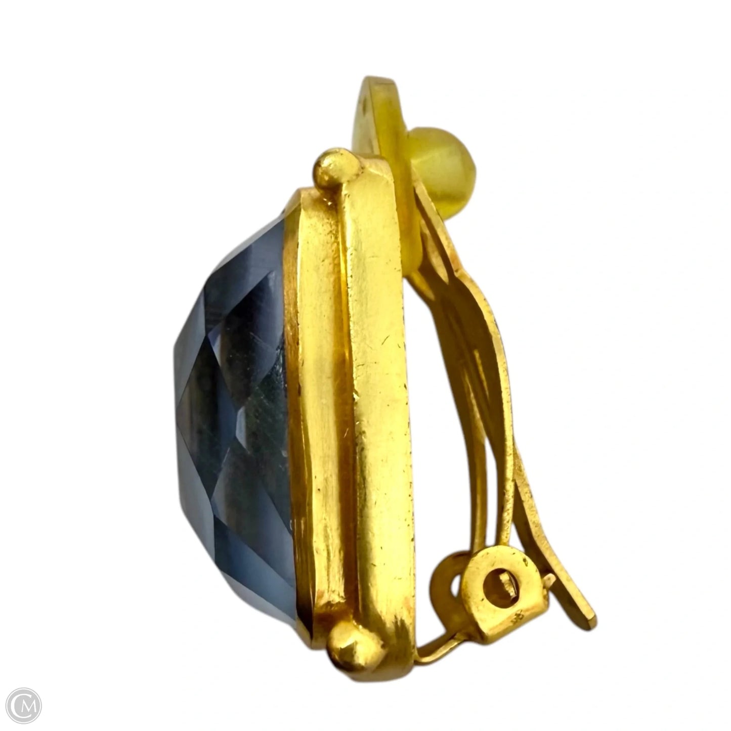 Monterey Stone Clip Earrings By Julie Vos