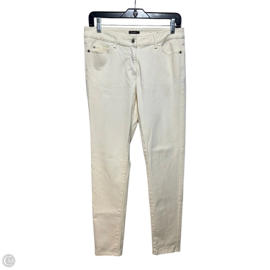 Jeans Skinny By J Mclaughlin In Cream, Size: 4