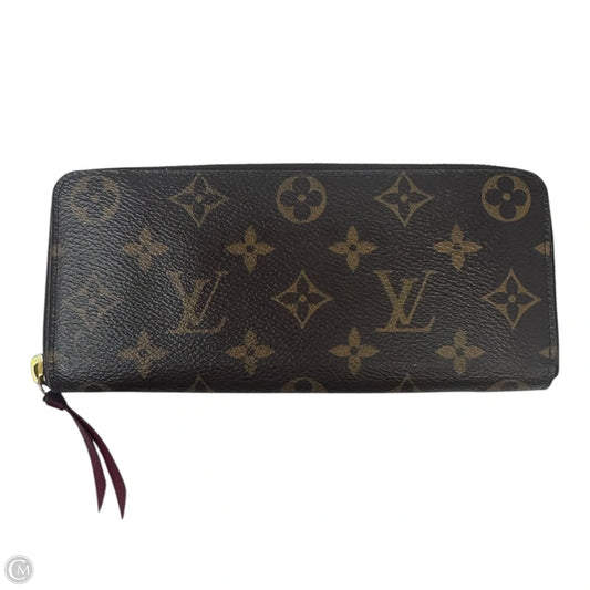 Clémence Portfueille Wallet Luxury Designer By Louis Vuitton, Size: Large