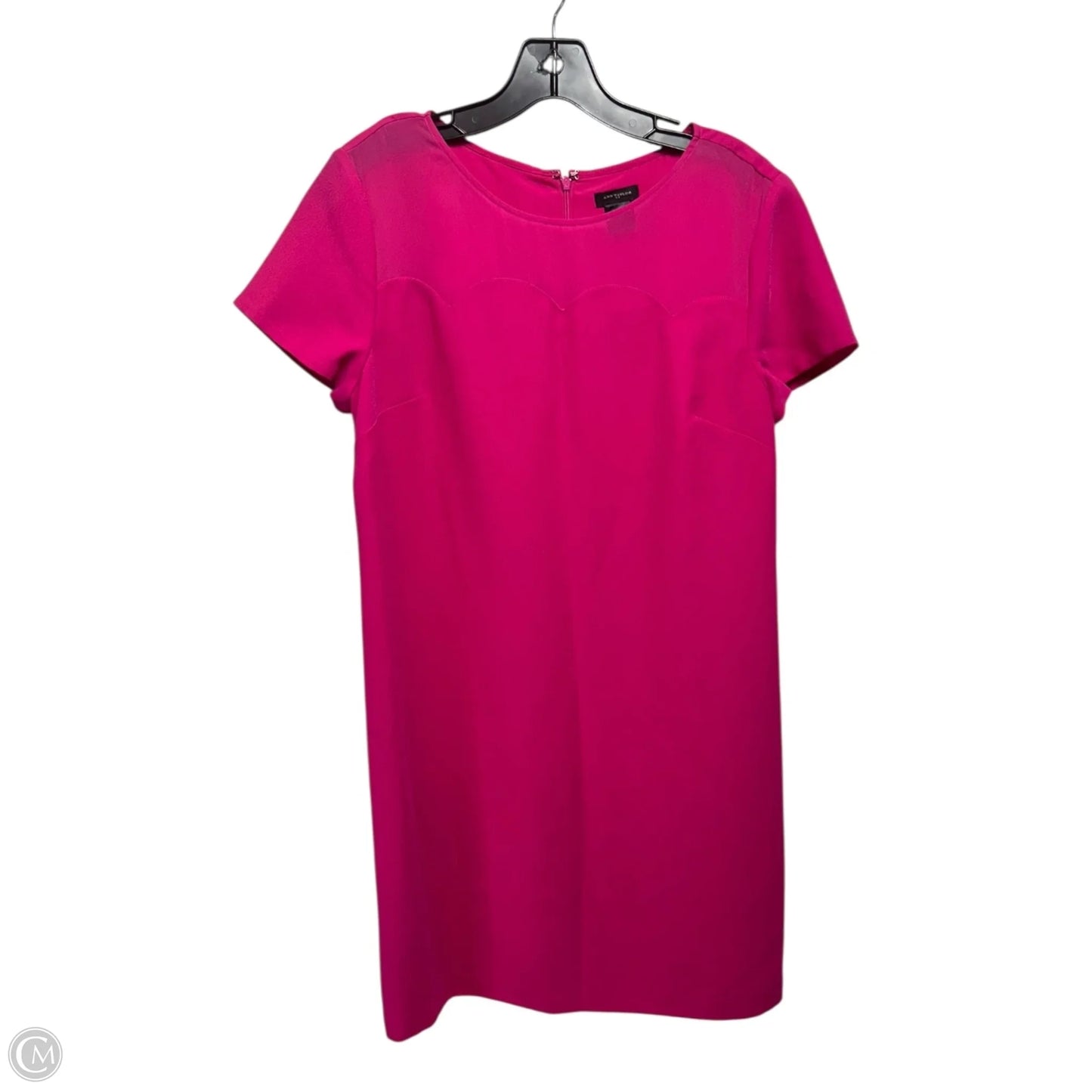 Dress Casual Midi By Ann Taylor In Pink, Size: 8