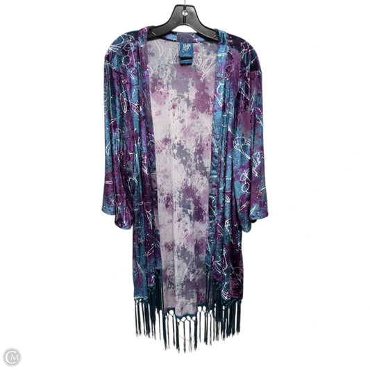 Velvet Harry Potter Kimono By Torrid In Purple, Size: 1x