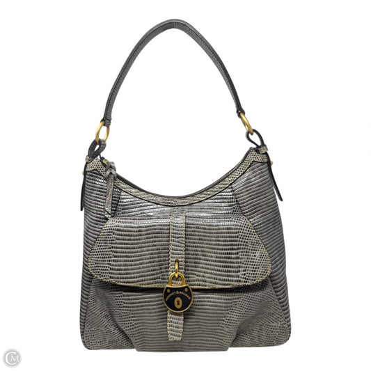 Santorini Hobo Handbag Designer By Dooney And Bourke, Size: Medium