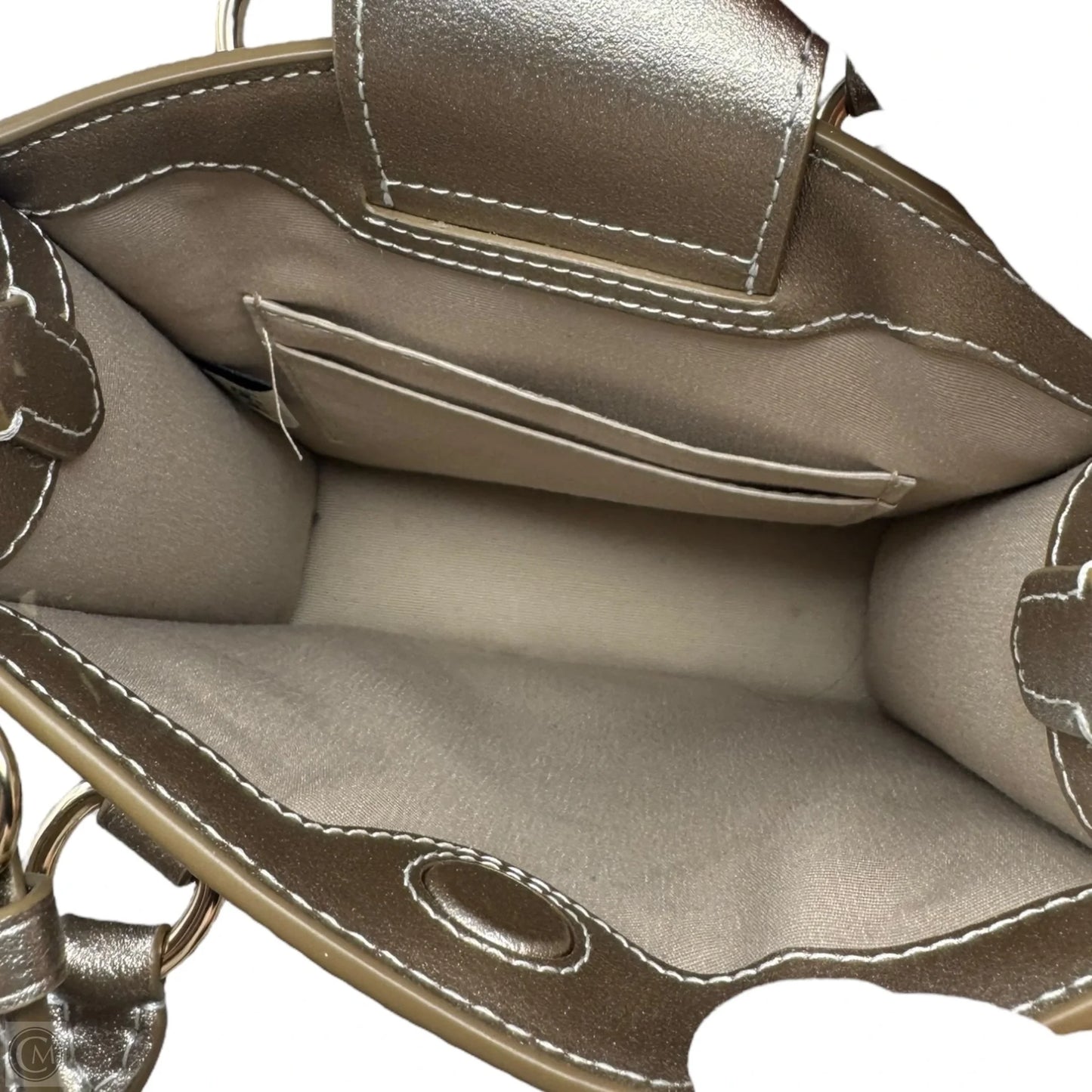Boxed Mini Tote Crossbody Handbag Designer By Coach, Size: Small