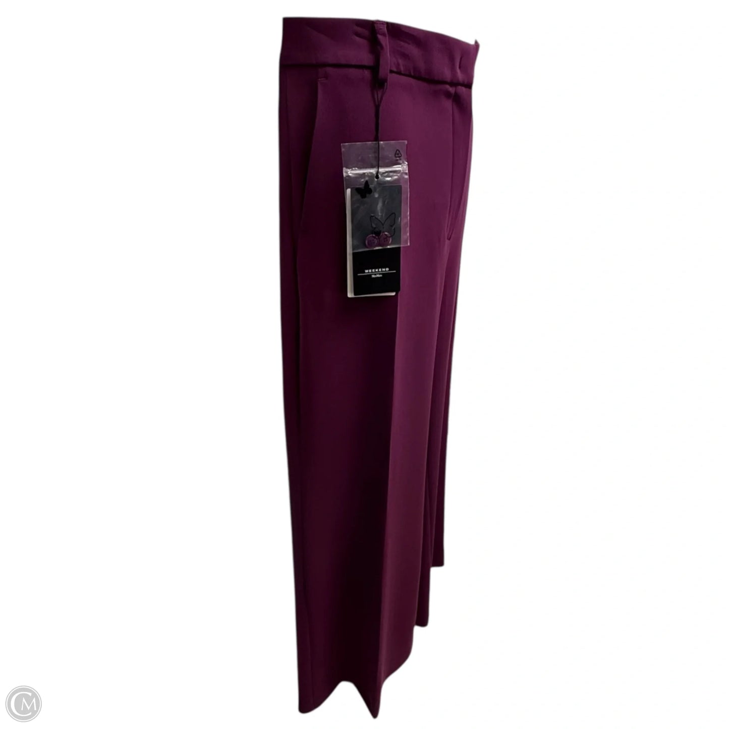 Ovada Trousers Designer By Max Mara Weekend In Bordeaux, Size: 16