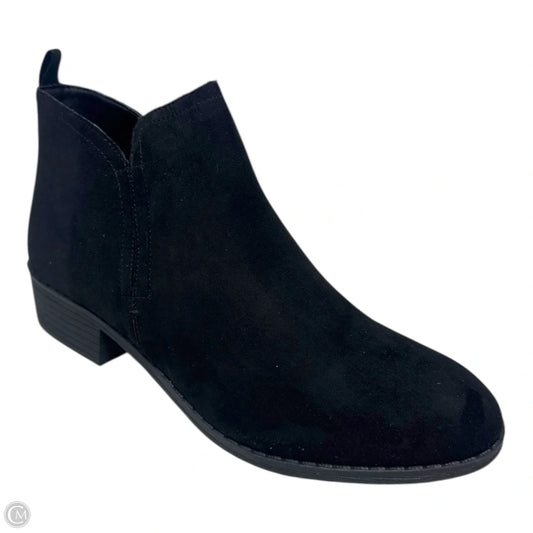 Cadee Boots Ankle Flats By Sun + Stone In Black, Size: 10.5