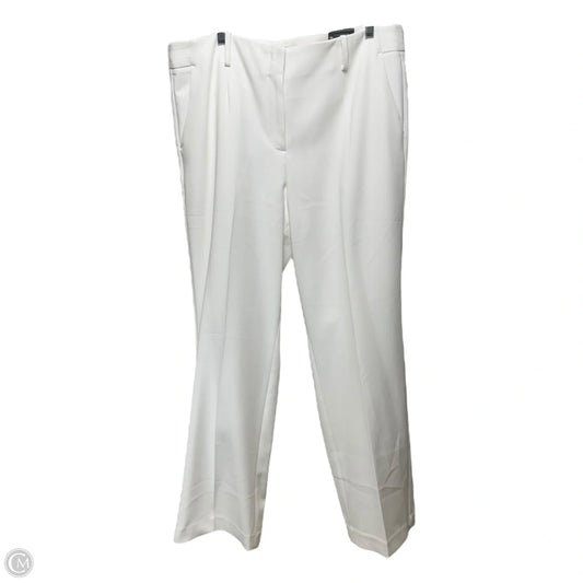 Pants Dress By Talbots In White, Size: 16