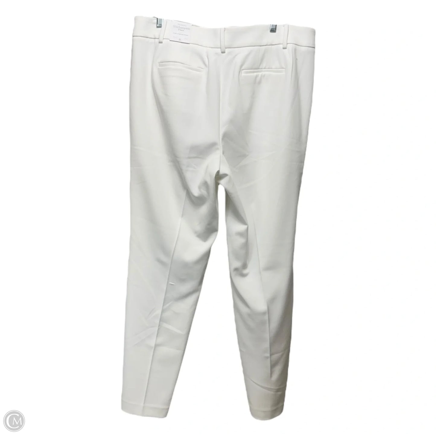 Pants Dress By Talbots In White, Size: 16
