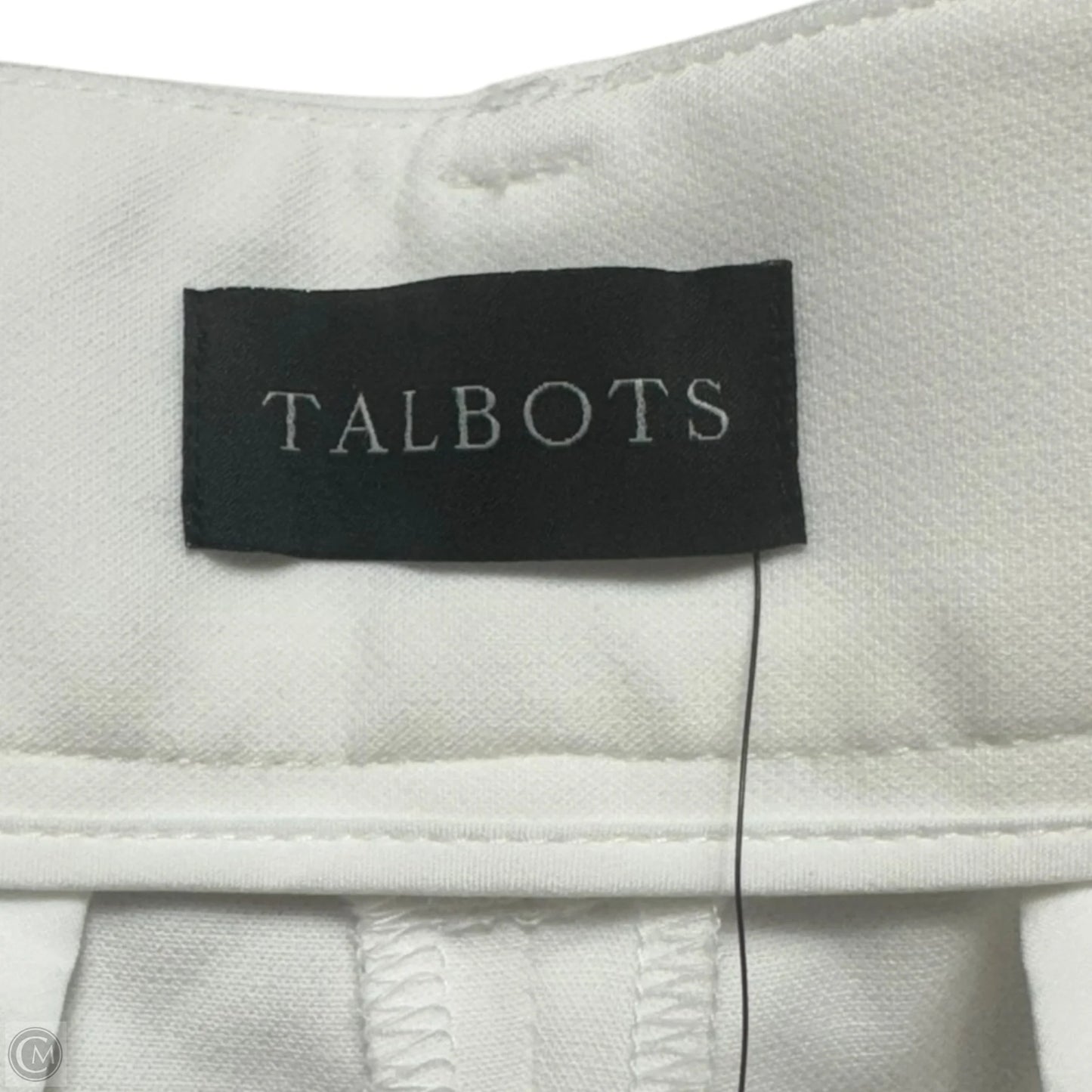 Pants Dress By Talbots In White, Size: 16