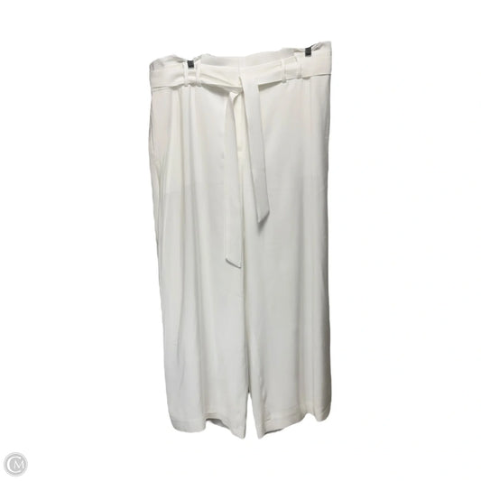 Pants Cropped By Talbots In White, Size: 16