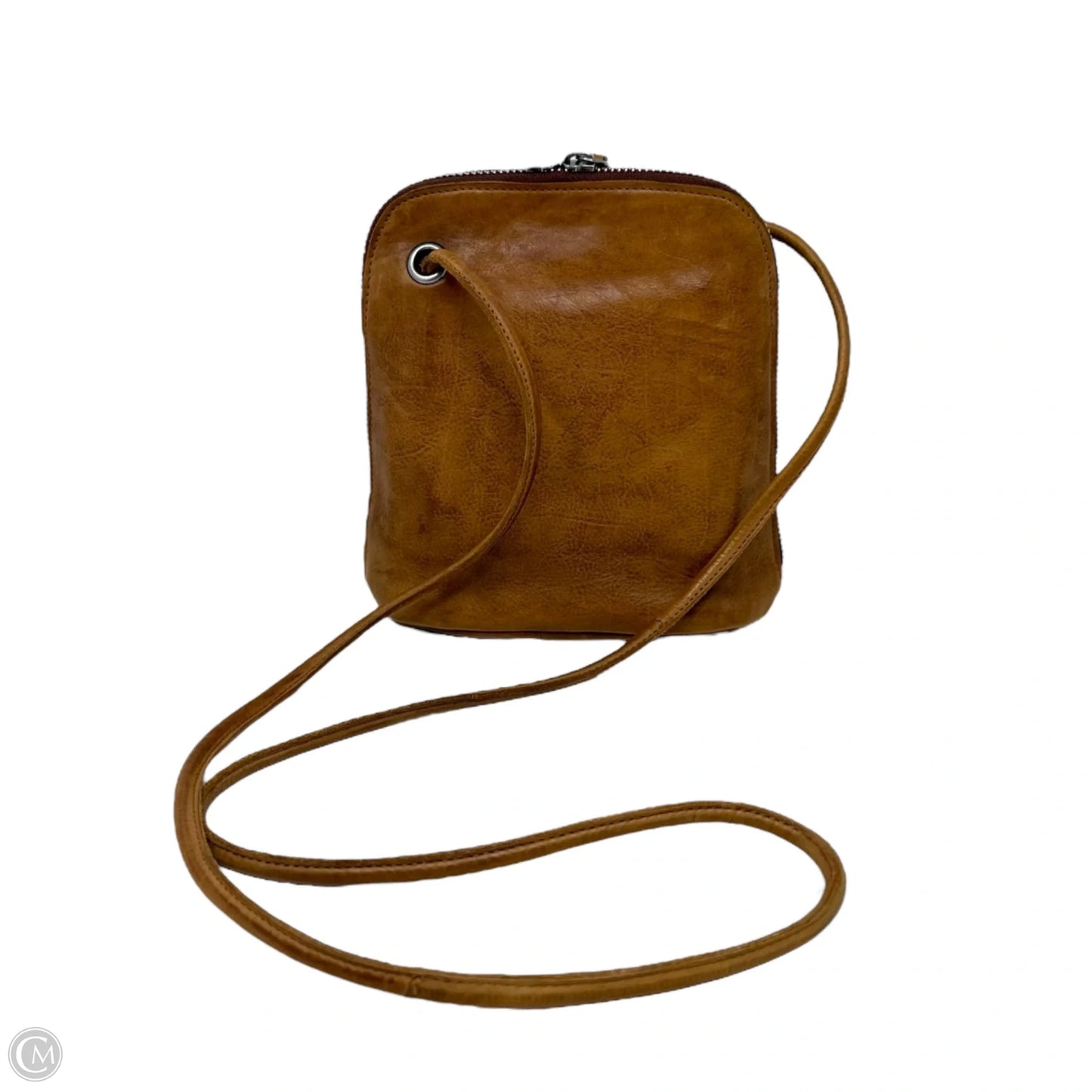 Lilly Leather Crossbody By Lattico In Cognac, Size: Small