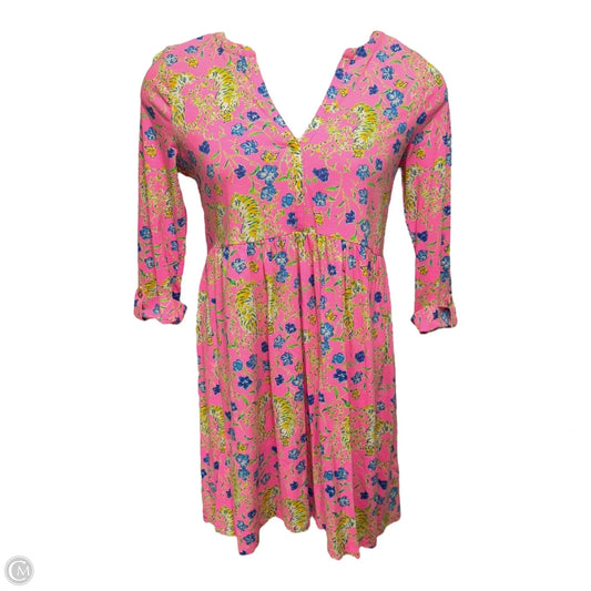 Loran Dress Designer By Lilly Pulitzer In Animal Print, Size: M