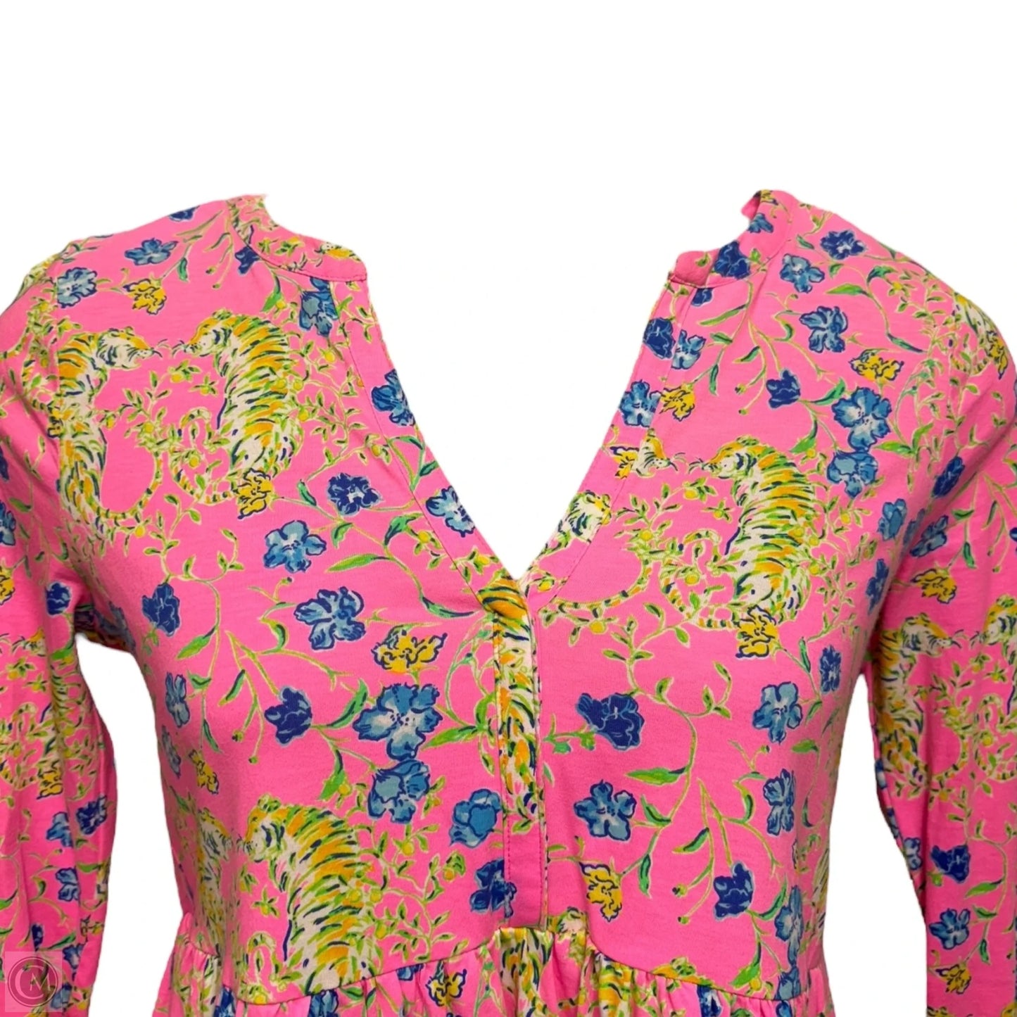 Loran Dress Designer By Lilly Pulitzer In Animal Print, Size: M