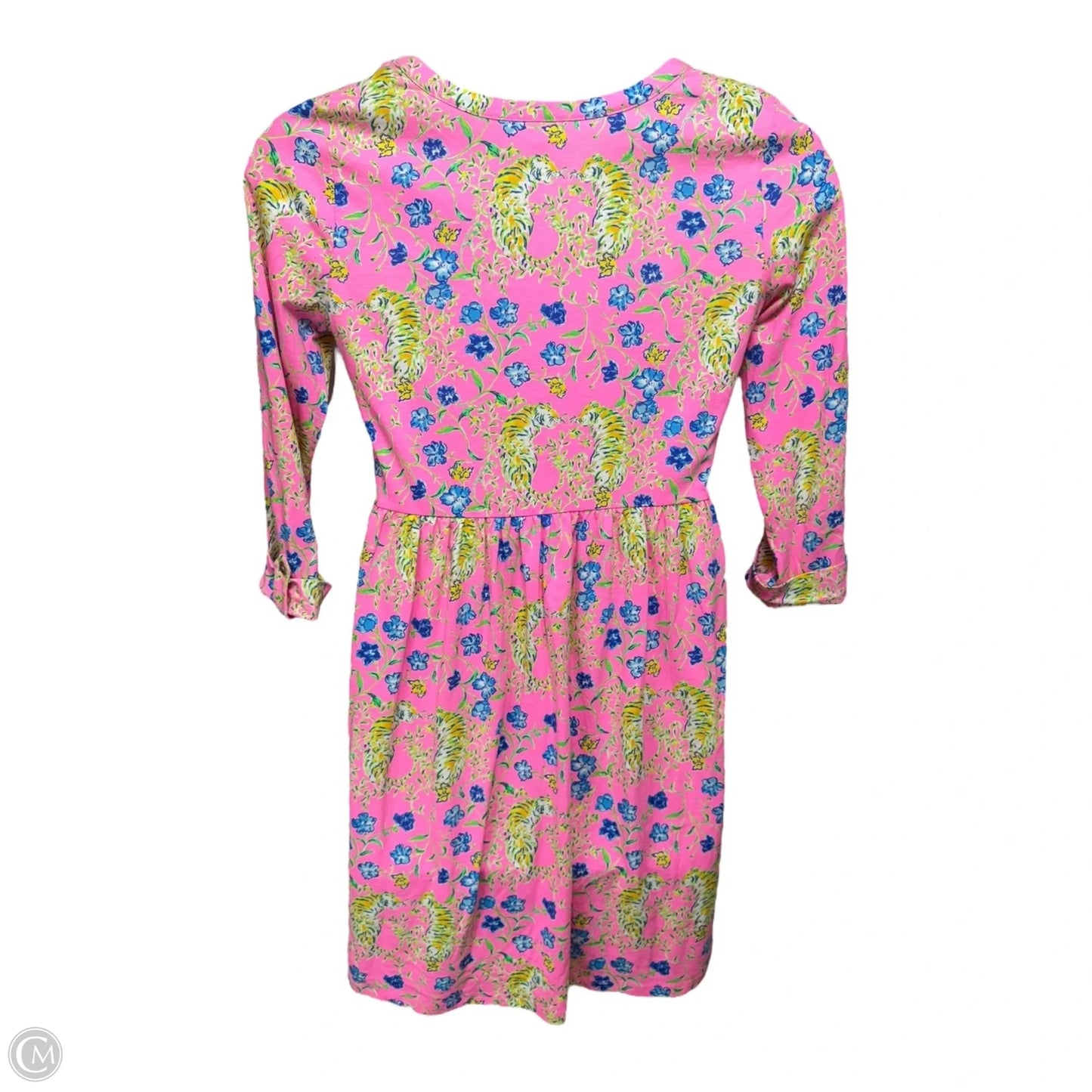 Loran Dress Designer By Lilly Pulitzer In Animal Print, Size: M