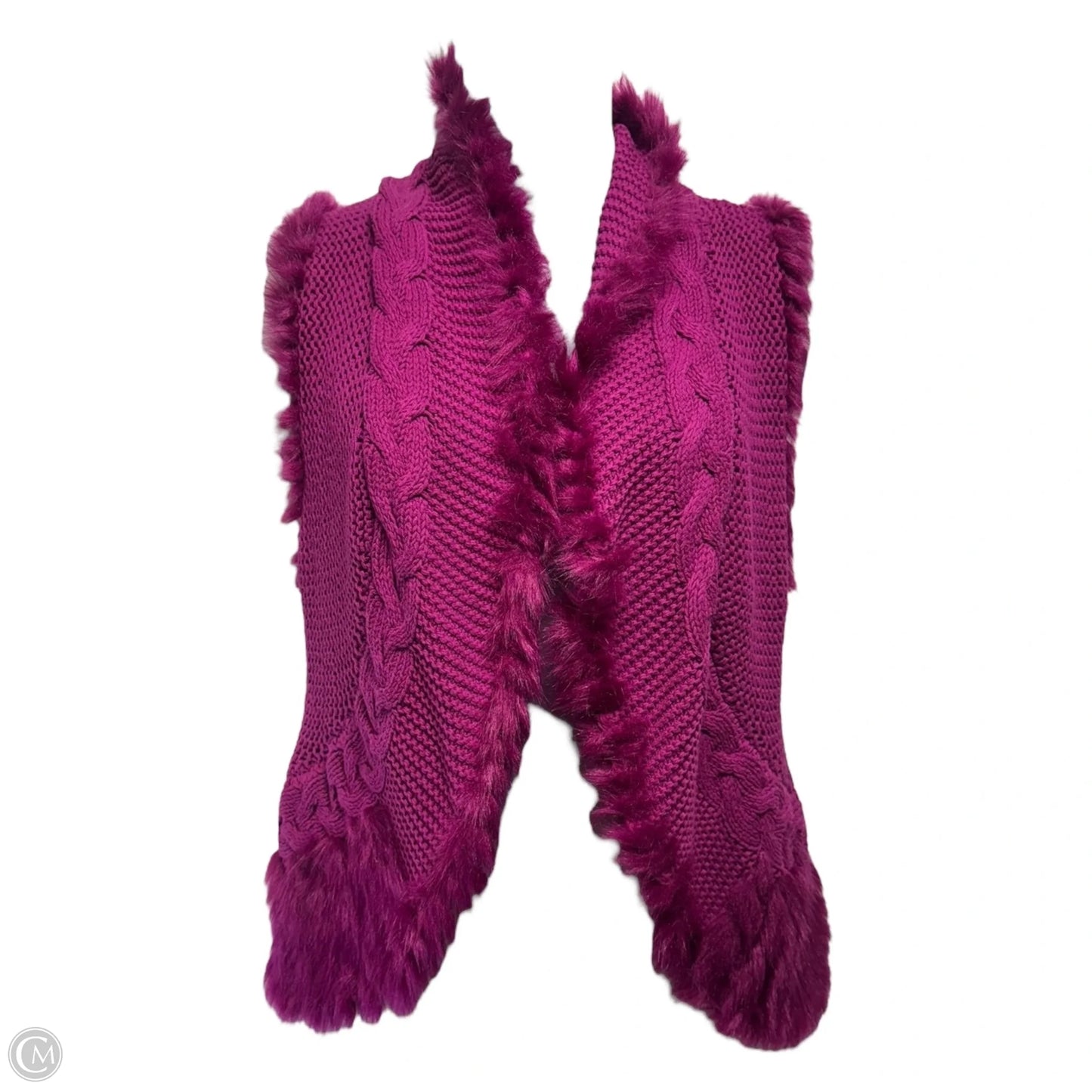 Torini Vest Designer By Lilly Pulitzer In Bordeaux Berry, Size: M