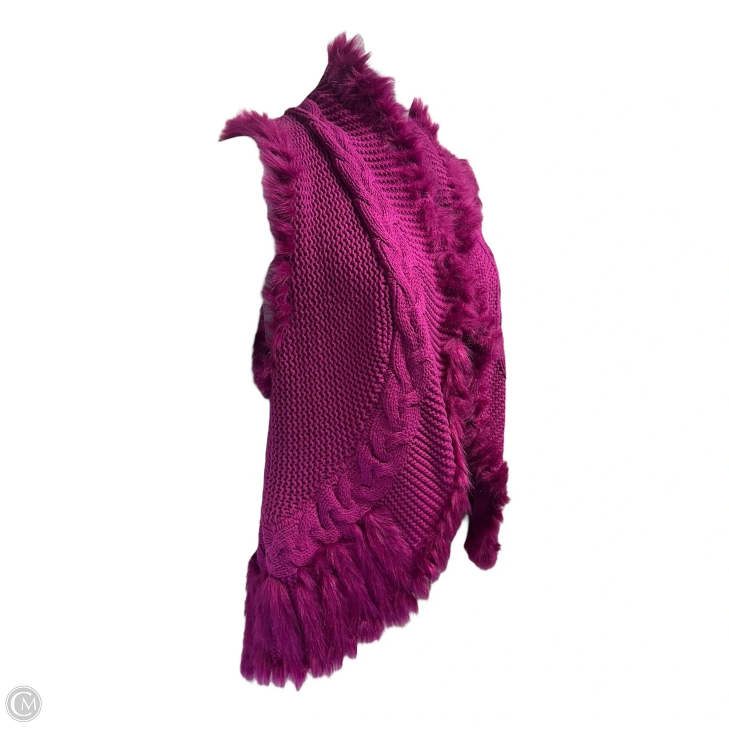 Torini Vest Designer By Lilly Pulitzer In Bordeaux Berry, Size: M