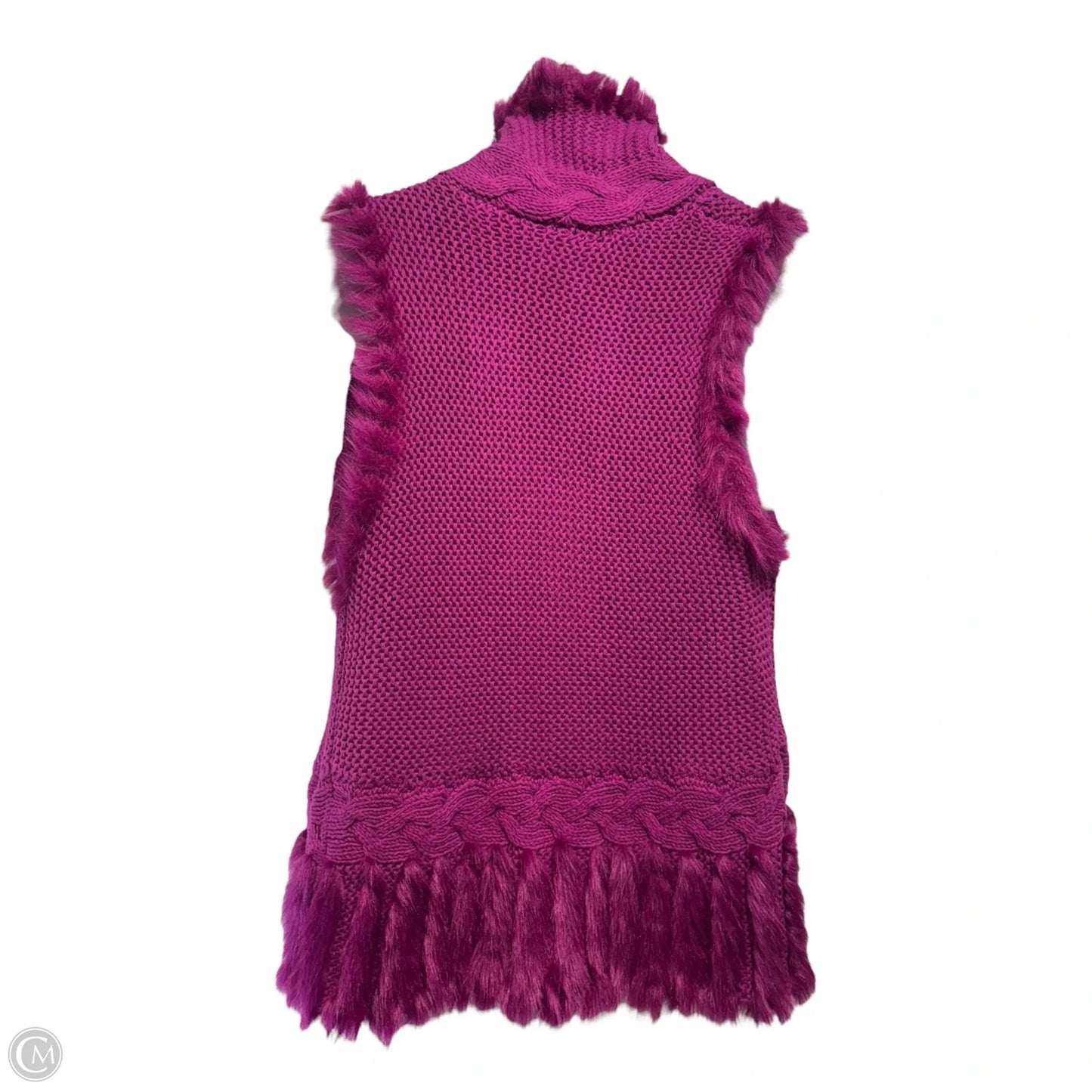 Torini Vest Designer By Lilly Pulitzer In Bordeaux Berry, Size: M