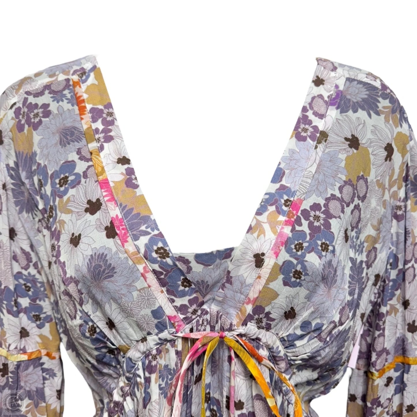 Darla Peasant Top Long Sleeve By Johnny Was In Purple, Size: Xs