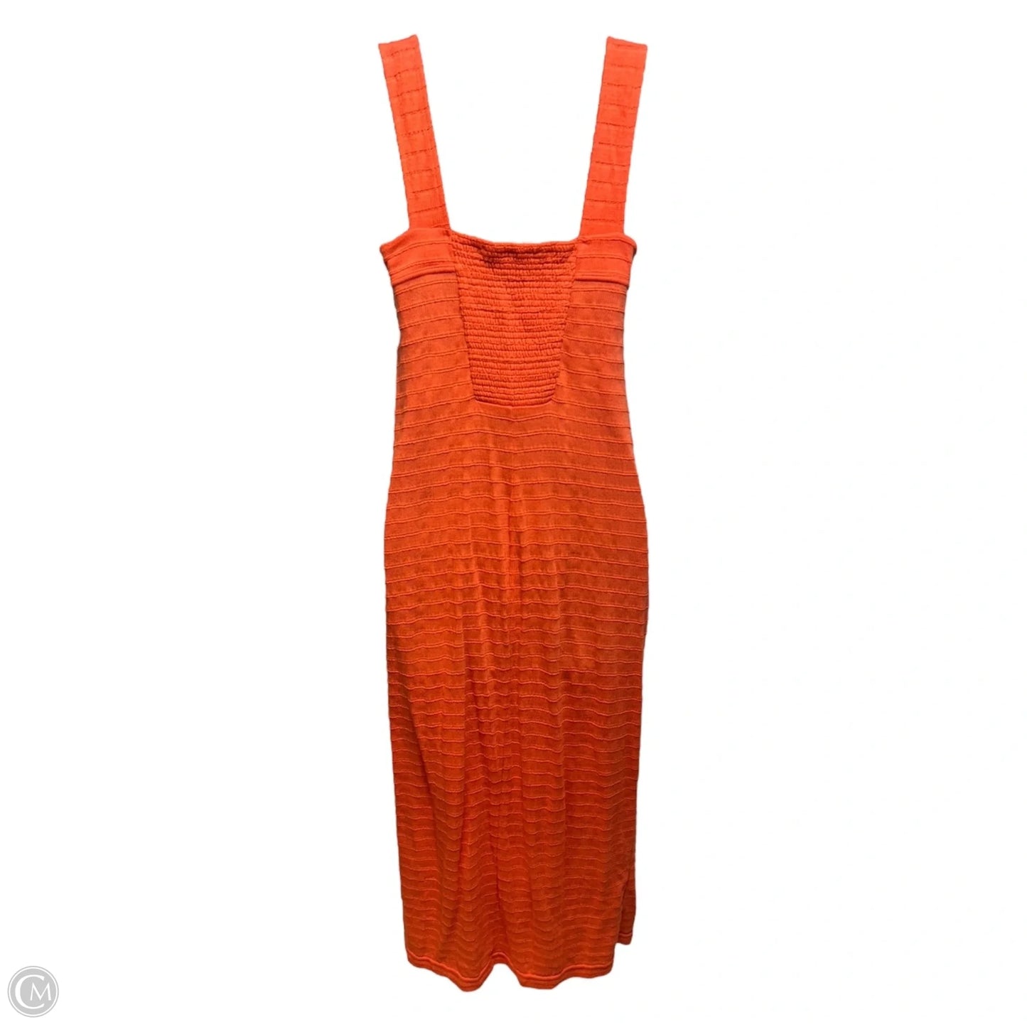 Lafayette Midi Dress By Free People In Capri Orange, Size: XS