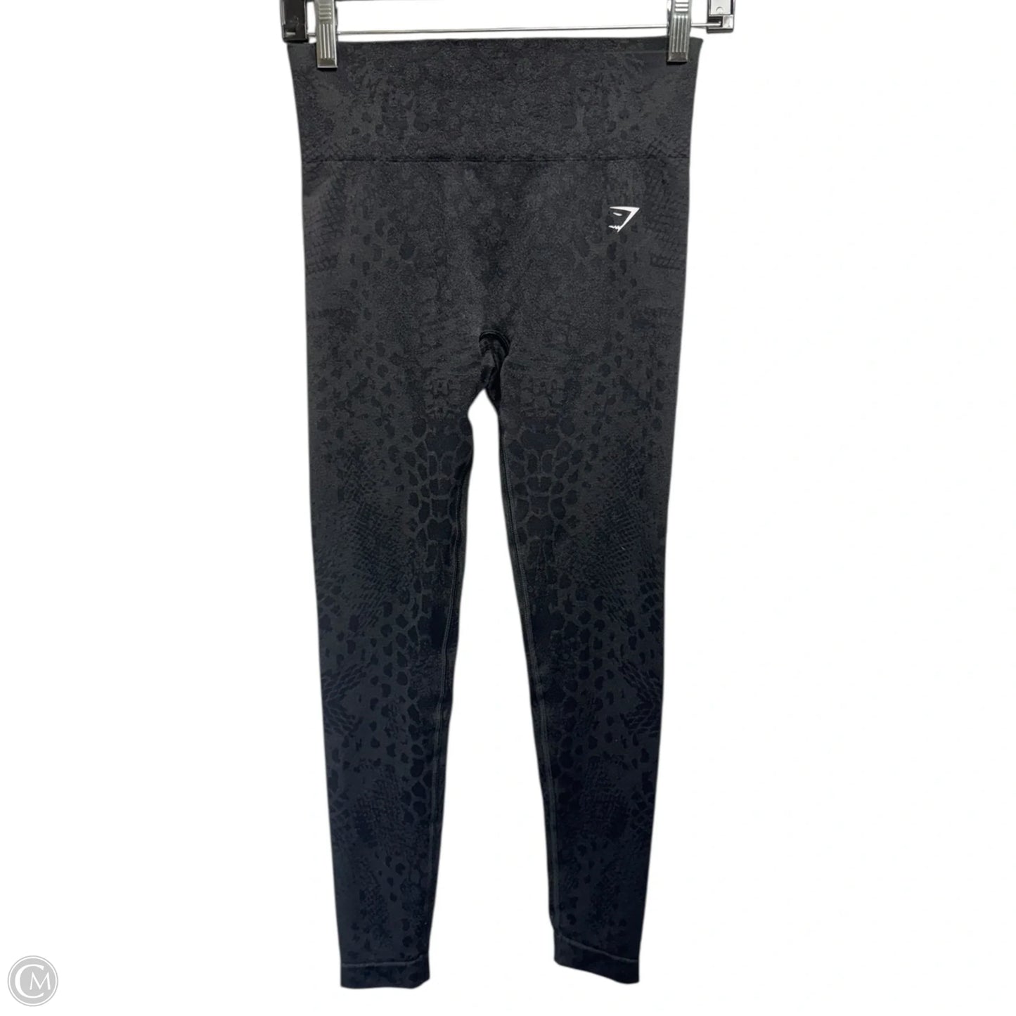 Athletic Leggings By Gym Shark In Black, Size: M