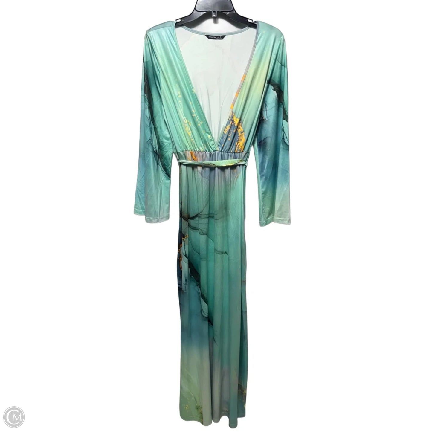 Dress Casual Long By Soprano In Green, Size: M