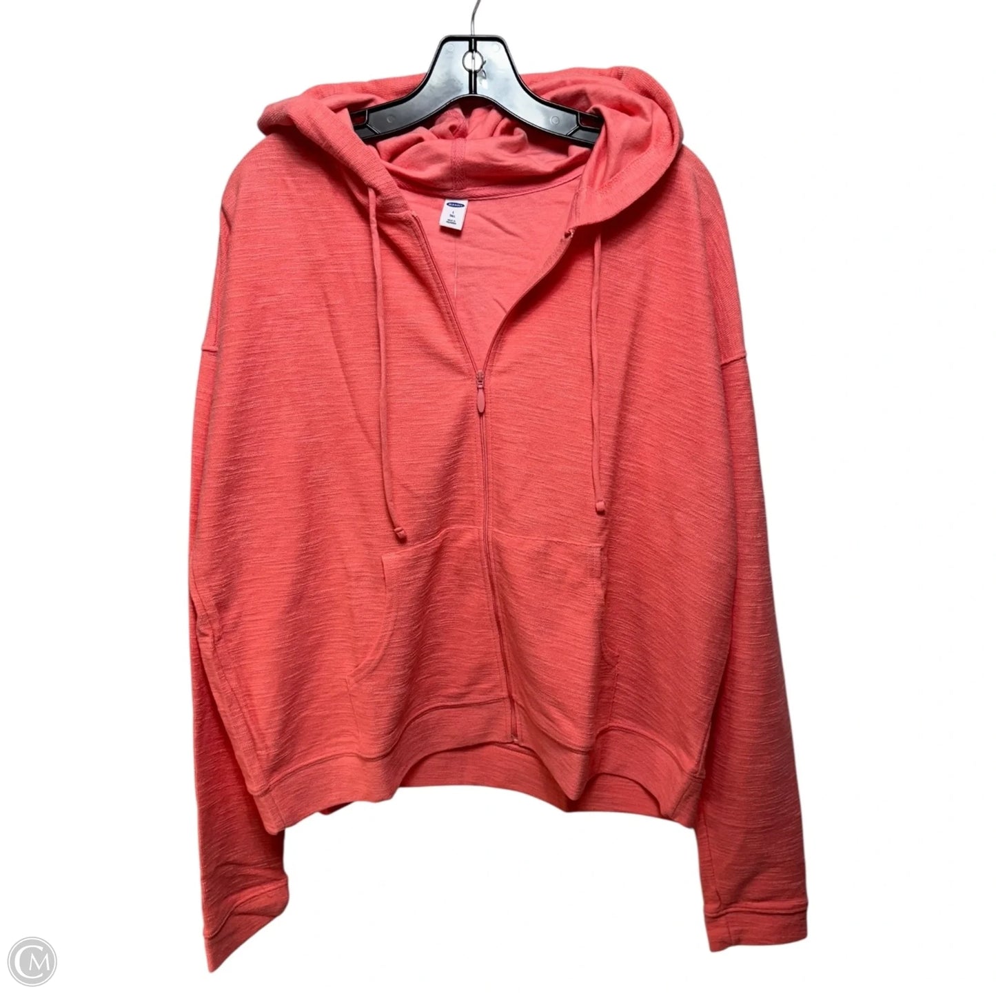 Athletic Sweatshirt Hoodie By Old Navy In Orange, Size: L tall