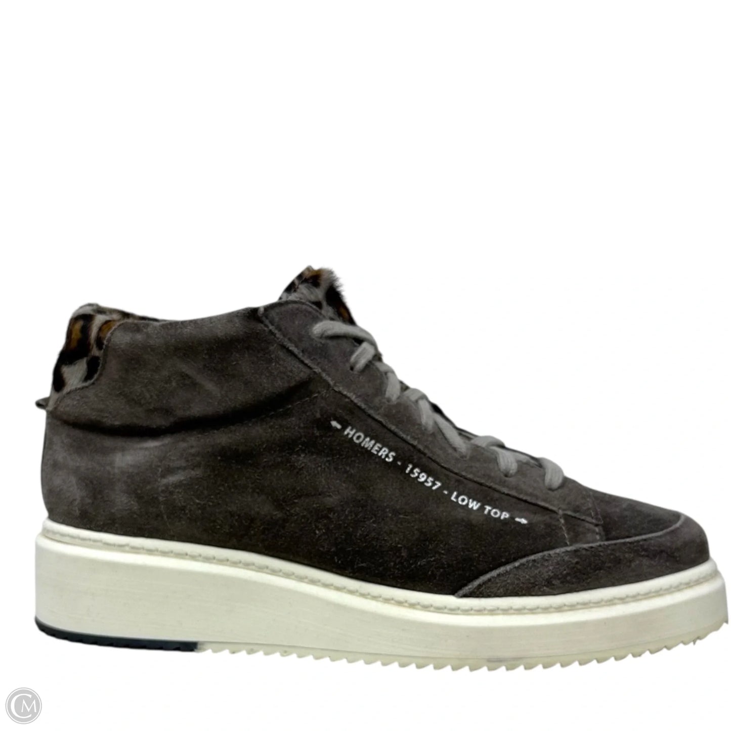 Ista Crosta Ossido Sneakers By Homers In Grey, Size: US 7/EU 38