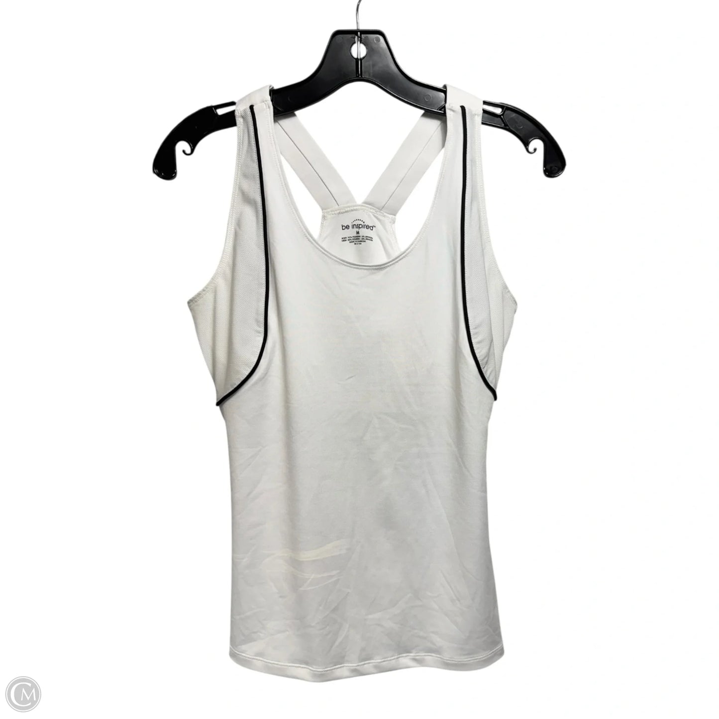 Athletic Tank Top By Be Inspired In White, Size: M