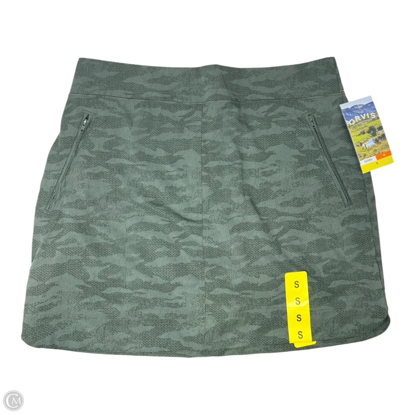 Athletic Skirt By Orvis In Camouflage Print, Size: S