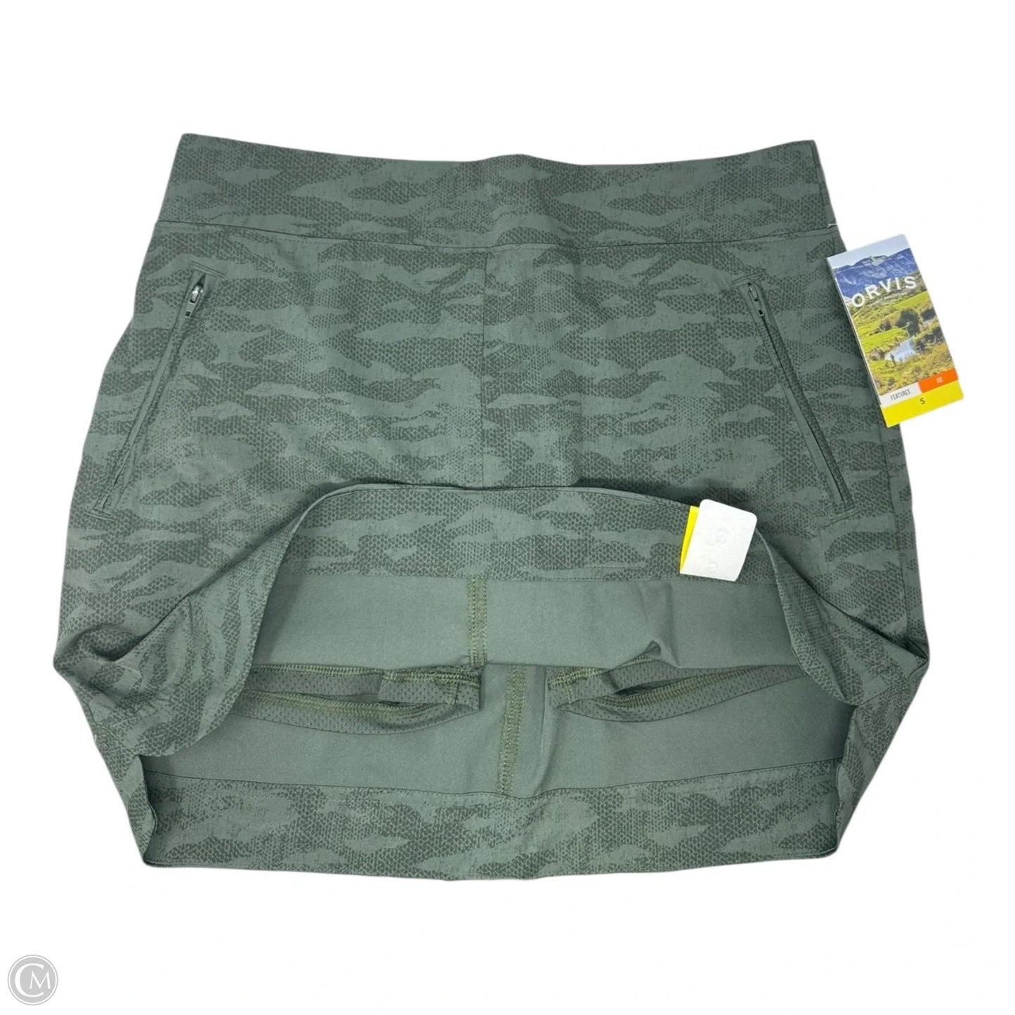 Athletic Skirt By Orvis In Camouflage Print, Size: S