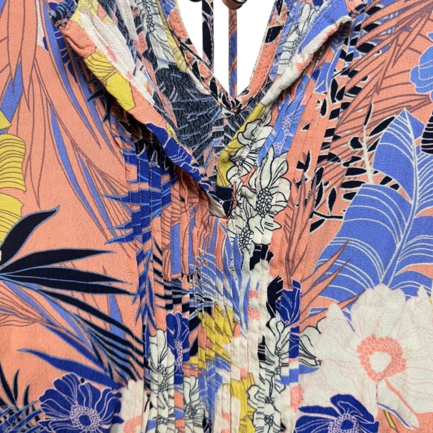 Top Sleeveless By Sanctuary In Floral Print, Size: M