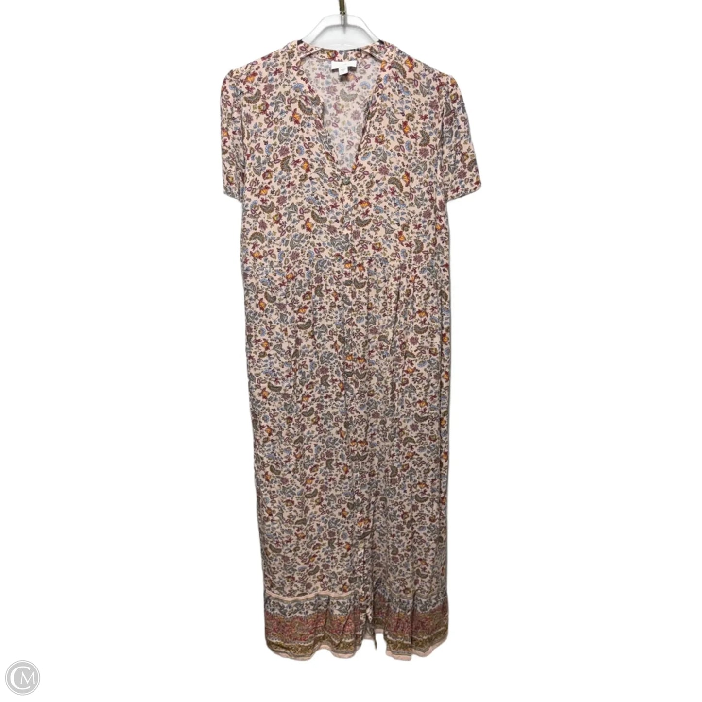 Dress Casual Maxi By J. Jill In Floral Print, Size: S