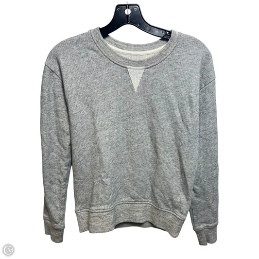 Top Long Sleeve By Alternative In Grey, Size: Xs