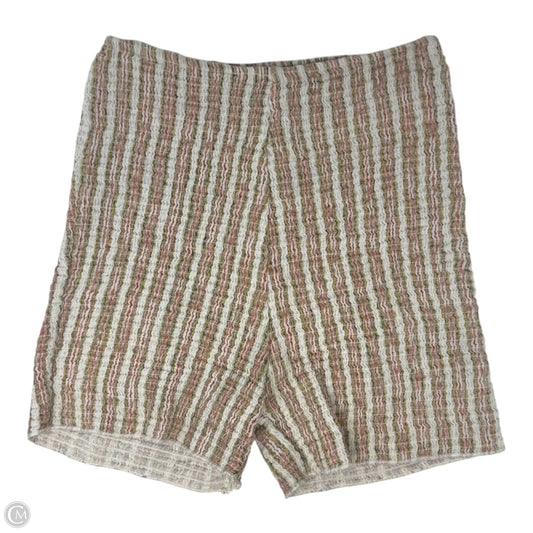 Caraway Bike Shorts By Free People In Striped Pattern, Size: M