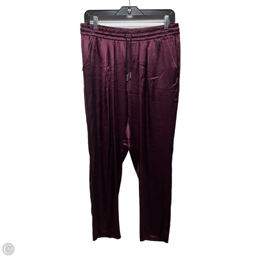 Pants Joggers By Allen B In Maroon, Size: L