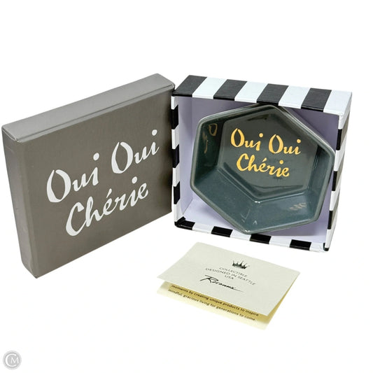 Oui Oui Cherie Tray Chic Jewelry Dish By Rosanna