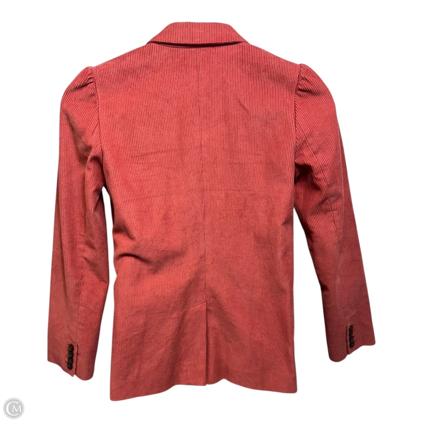 Corduroy Blazer By Hinge In Coral, Size: M