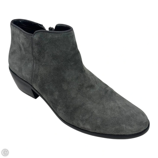 Boots Ankle Heel By Sam Edelman In Grey, Size: 7.5