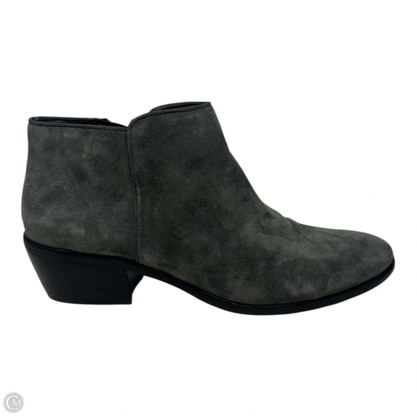 Boots Ankle Heel By Sam Edelman In Grey, Size: 7.5